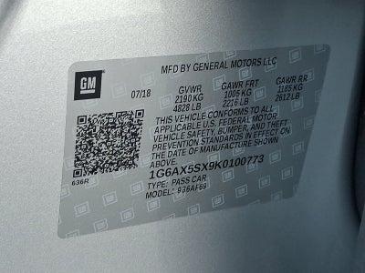 2019 Cadillac CTS Luxury AWD