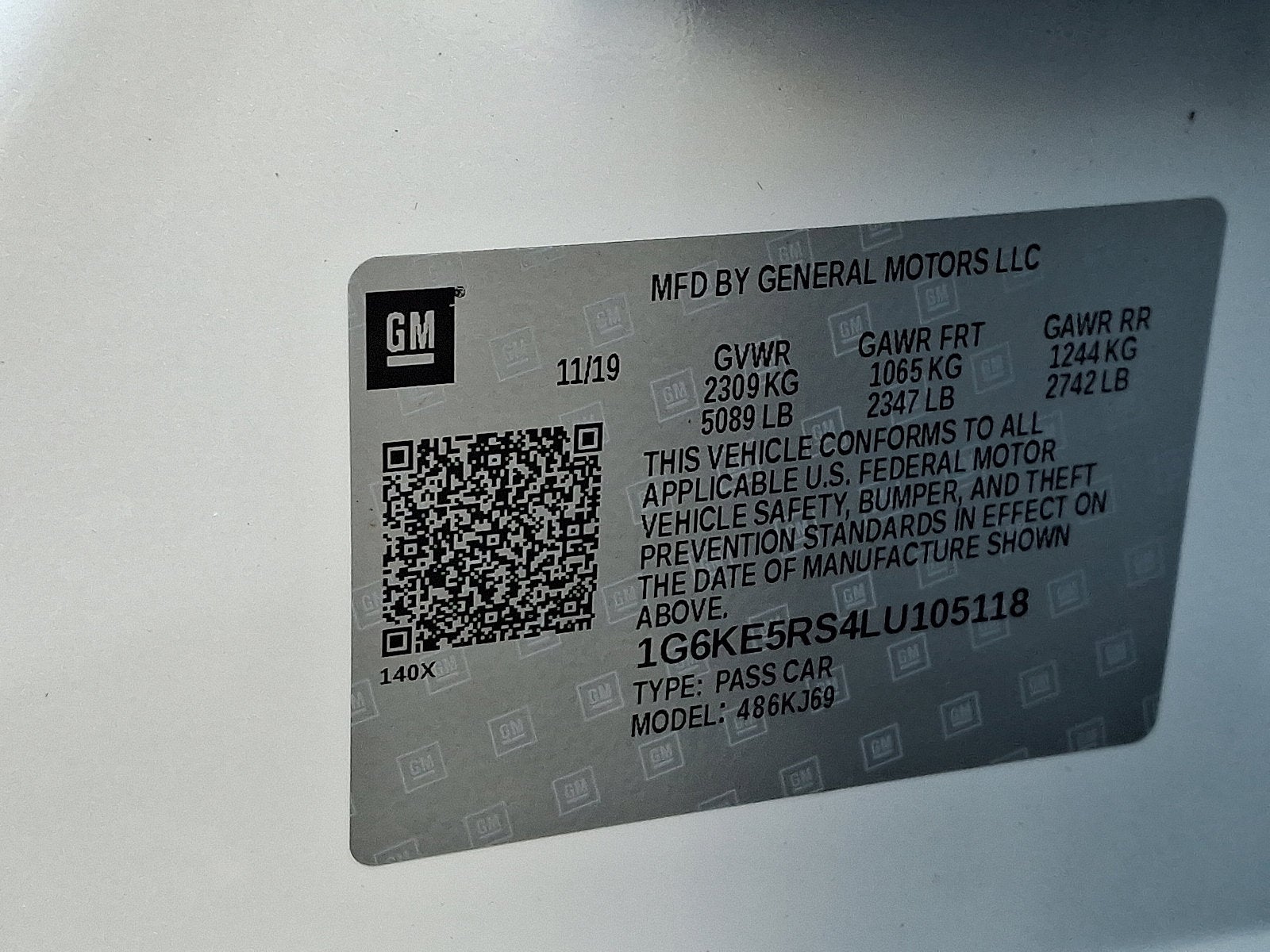 2020 Cadillac CT6 3.6L Premium Luxury