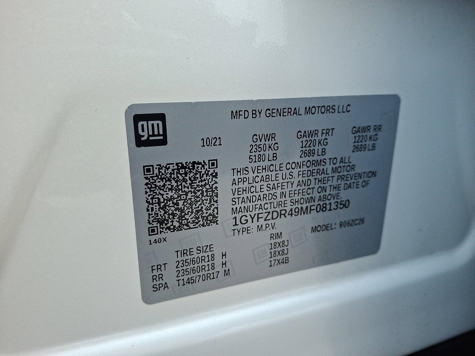 2021 Cadillac XT4 Premium Luxury