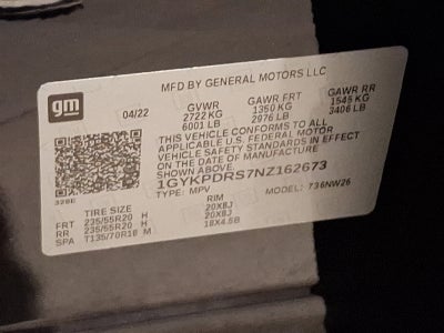 2022 Cadillac XT6 Premium Luxury