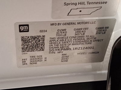 2024 Cadillac LYRIQ Tech