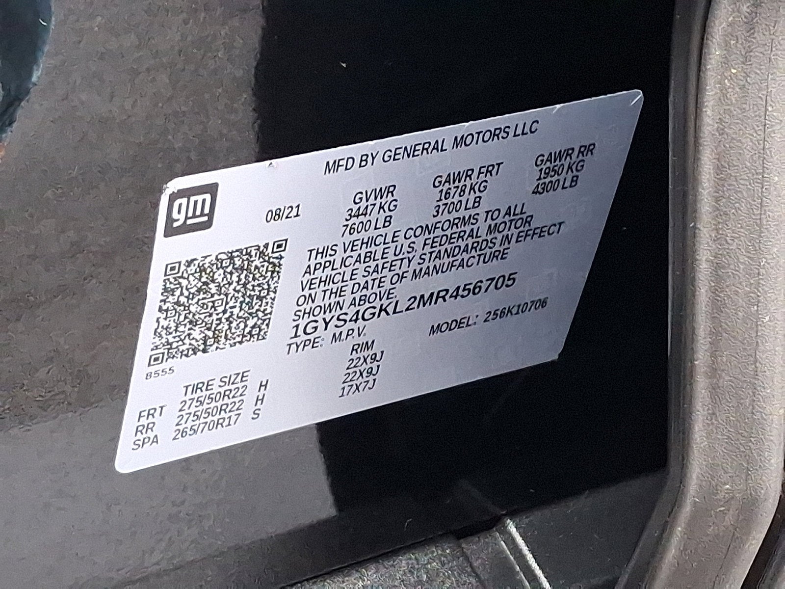 2021 Cadillac Escalade Sport Platinum