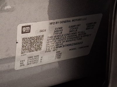 2024 Cadillac Escalade V-Series