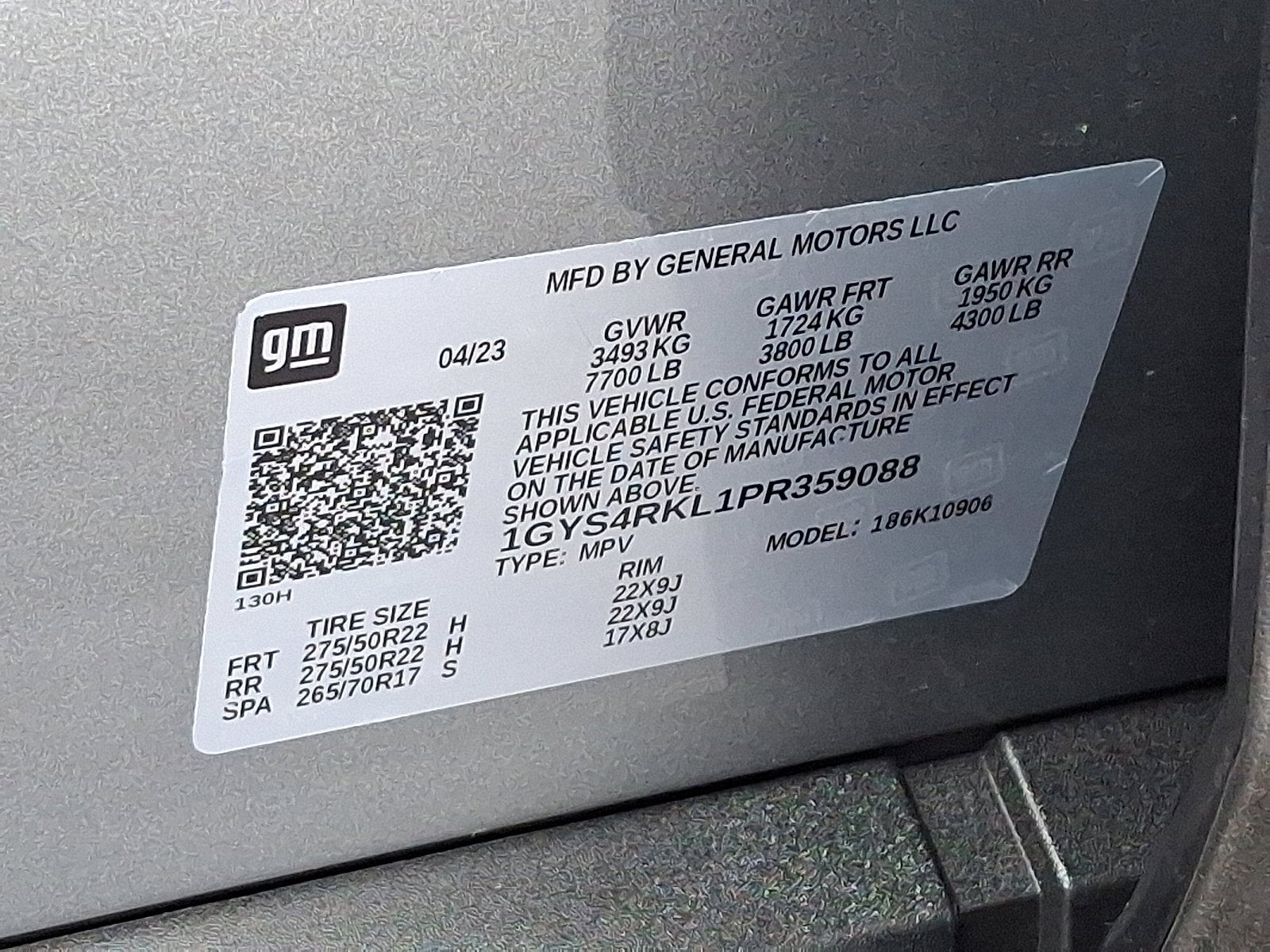 2023 Cadillac Escalade ESV Sport Platinum