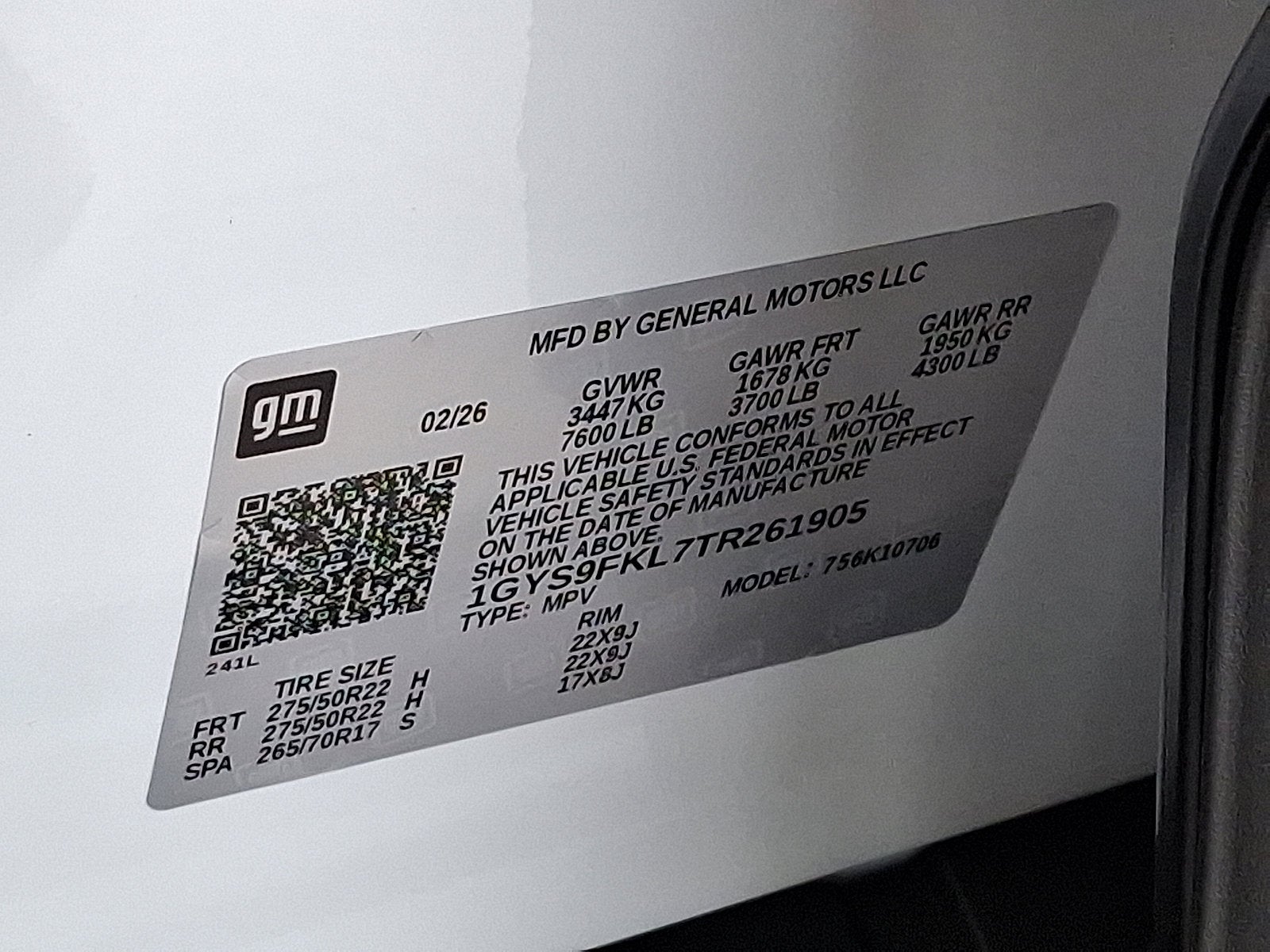 2026 Cadillac Escalade Sport