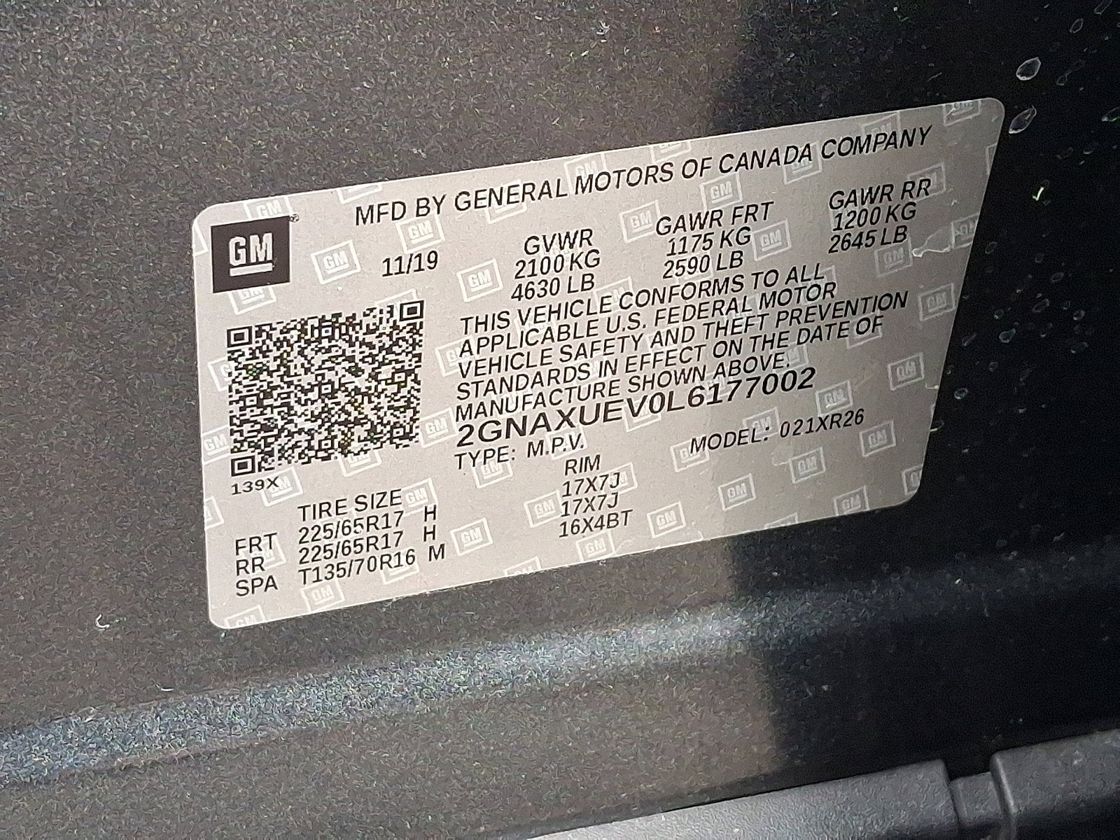 2020 Chevrolet Equinox LT