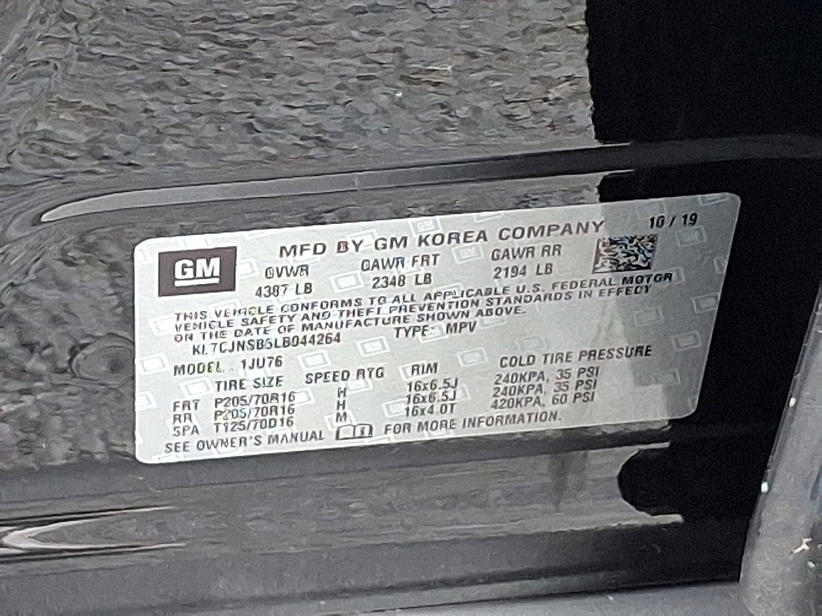 2020 Chevrolet Trax LS