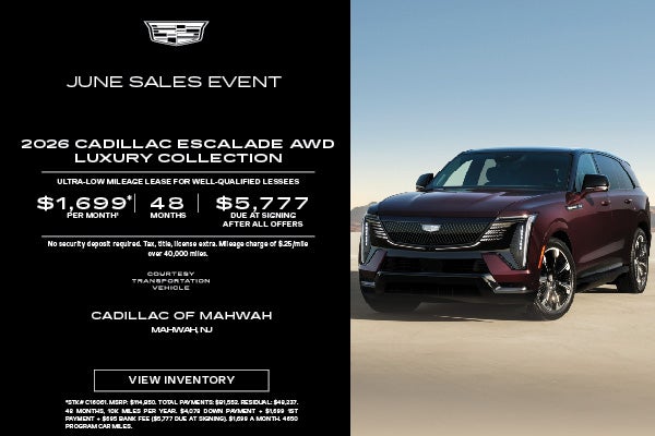 2026 Cadillac Escalade