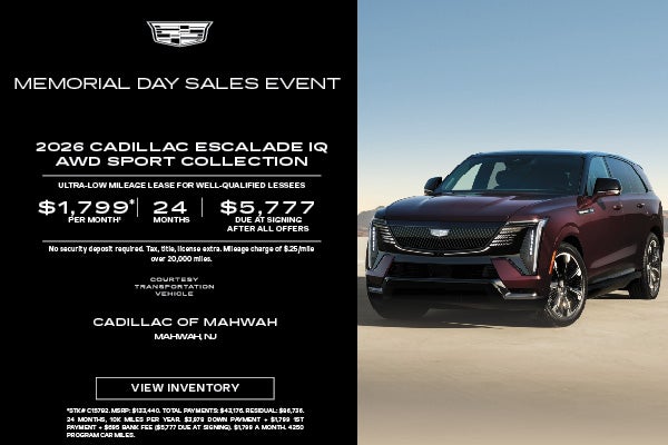2026 Cadillac Escalade