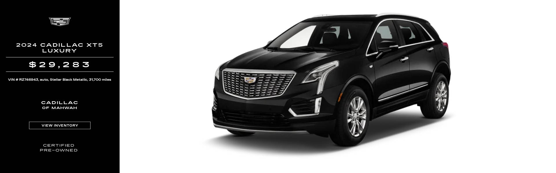 2024 xt5 black