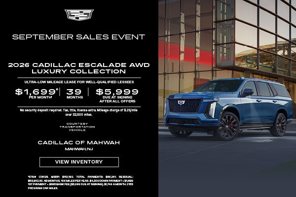 2026 Cadillac Escalade