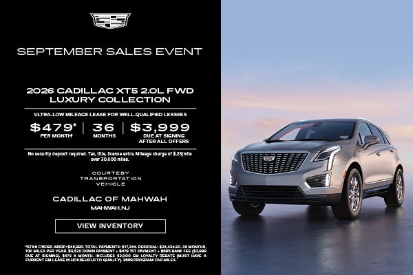 2026 Cadillac XT5